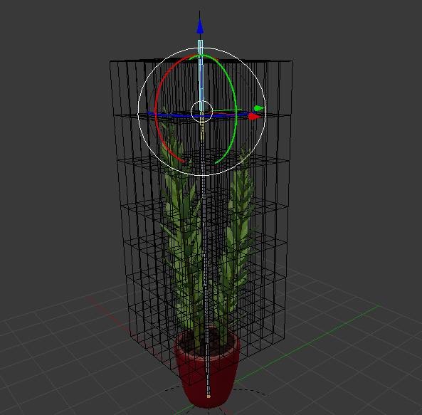 rigged Indoor plant preview image 1